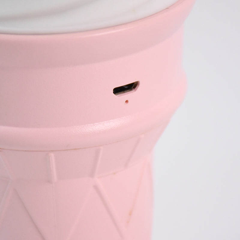 Ice Cream Cone Shape Air Freshener Humidifier (1pc  Pink)