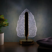 Premium Led Crystal Table Lamp With Usb Power thumbnail 4