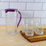 Supermom Roma Plastic Jug With Glasses Combo Set (5 Pc) thumbnail 5