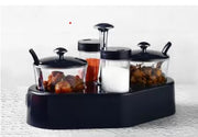 8122 Ganesh Rendy Condiment Set For Kitchen Transparent Jar For Easy To Access Spice 1 Piece Spice Set  (Plastic) thumbnail 1