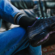 7372 Mix Design Socks For Men. Premium Ankle Length Sports Socks With Thick Cotton Cushion thumbnail 5
