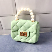 Elegant Quilted Mini Handheld  Sling Fashion Handbag (1 Pc) thumbnail 1