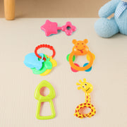 Plastic Baby Rattle Toys 5 Pcs Set thumbnail 6