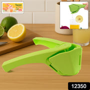 Liger Plastic Manual Handheld Lemon  Orange Squeezer Juice (1 Pc) thumbnail 6