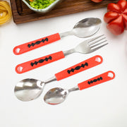 Classic Cutlery Set For Dining Table Stainless Steel 24-piece Set With Stand (1 Set thumbnail 2