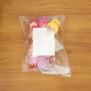 Cute Mini Doll Hanging Keychain Set (6 Pc Mix Color) thumbnail 6