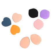 Mini Finger Makeup Powder Puff (Multicolour 8 Pcs Set) thumbnail 3