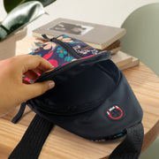 Waterproof Waist Bag Shoulder Bags Usb Charging Earphone Hook Sling Travel Bag (1 Pc) thumbnail 3