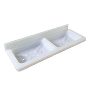 Wall Mounted Double Compartment Soap  Sponge Holder (1 Pc) thumbnail 1
