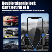 Universal Air Vent Gravity Car Phone Holder Mount (1 Set) thumbnail 1