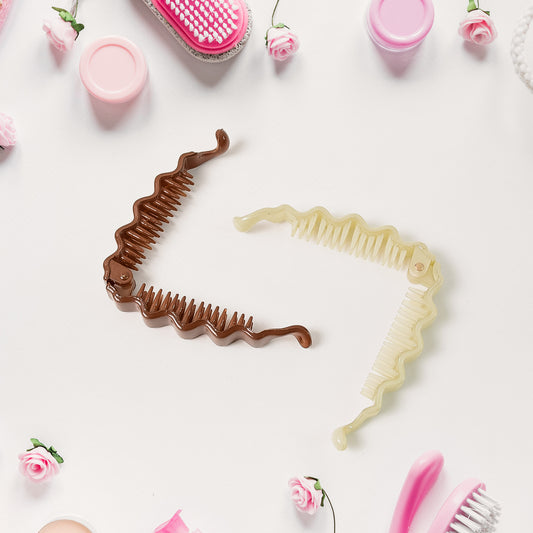 Plastic Hair Claw Clips Strong Clips (1 Pc  Mix Color)