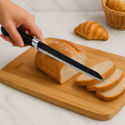 Premium 32 Cm Serrated Bread Knife With Ergonomic Handle thumbnail 5