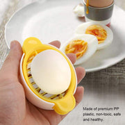 10022 Egg Slicer 3 In 1 Boiled Egg Slicer Egg Slicer Preserved Egg Slicer Home Restaurant Kitchen Tool (1 Pc) thumbnail 5