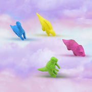 4310 Small Dinosaur Shaped Erasers Animal Erasers For Kids Dinosaur Erasers Puzzle 3d Eraser Desk Pets For Students Soft Non-dust Stationery Activity Toy For School Supplies (4 Pc Set) thumbnail 2