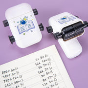 Kids Educational Automatic Math Problem Rolling Stamp (1 Pc) thumbnail 4