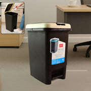 Apex Push N Pedal Plastic Dustbin 10l Capacity (1 Pc) thumbnail 5