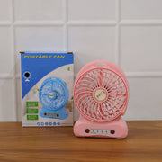 Portable Usb Rechargeable Desk Fan (1 Pc) thumbnail 6
