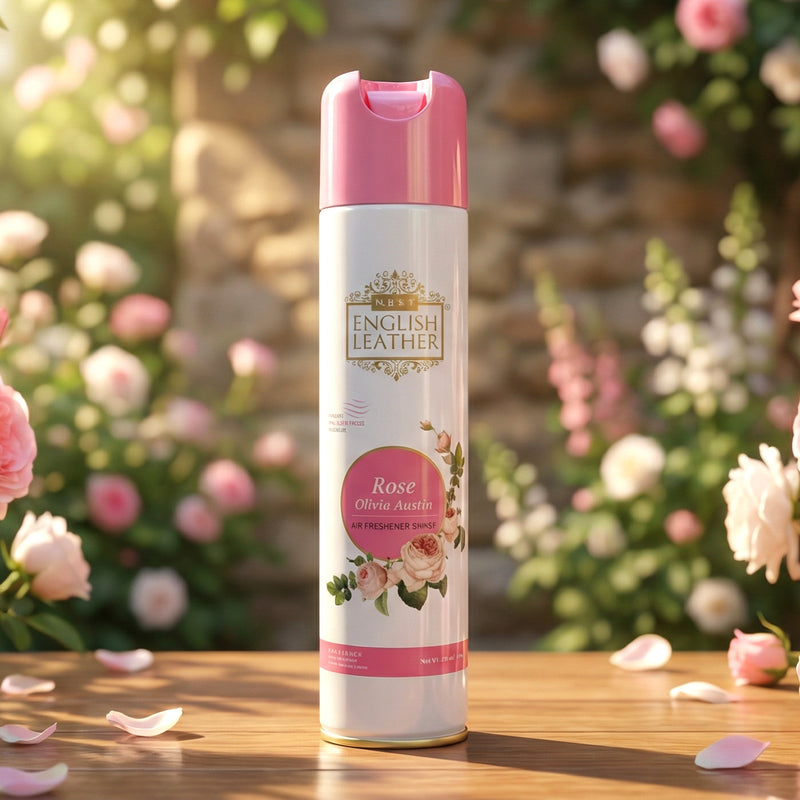 Next Premium English Leather Rose Air Freshener Spray 220 Ml