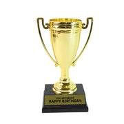 Golden Birthday Trophy  You Are Great Happy Birthday Plastic Award With Base thumbnail 1