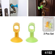 Self-sucking Silicone Door Stopper (2 Pcs Set) thumbnail 7