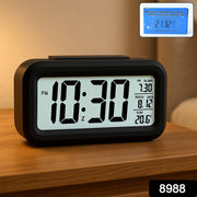 Digital Lcd Alarm Clock With Backlight (1 Pc) thumbnail 6