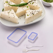 7070 Multipurpose Air Tight 4 Side Lock Food Grade Lunch Box With Small Square Container thumbnail 4