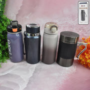 Stainless Steel Water Bottles Approx 600ml (Mix Design  Color  1 Pc) thumbnail 1