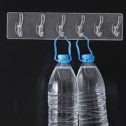 4654 Adhesive Transparent Heavy Duty Wall Hook thumbnail 3