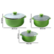Signature Multipurpose Kitchen Serving Bowl (1000ml1400ml2200ml3 Pc Set) thumbnail 4