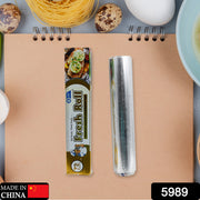 5989 Premium Quality Food Grade Aluminum Foil Roll Heavy Duty Non Stick Thick Aluminum Foil Sheet Baking Grilling Tool 72mtr (1pc) thumbnail 7