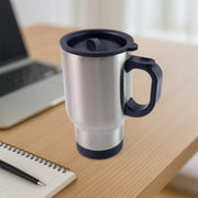 Stainless Steel Vacuum Glass Insulated Glass Coffee Cups (With Lid  Handle  1 Pc) thumbnail 3