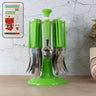 Stainless Steel Cutlery Set With Stand - (24 Pc)