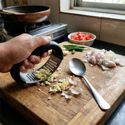 Heavy-duty Garlic Press Tool With Spoon Set (2 Pc Set) thumbnail 5