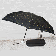 8562 3-fold Umbrella Summer Sun And Rain Protectionfoldable Cute Umbrella Uv Protection Rain Sun Umbrella  Travel Accessories  Umbrella For Children Girls And Boys (1 Pc  With Zip Case) thumbnail 1