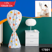 Flower-printed Fan Cover - 1 Pc 130x26 Cm thumbnail 6