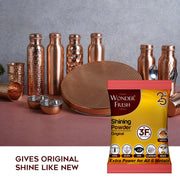 Shining Powder Cleans And Polishes Copper Brass Silver Aluminum Iron And Steel Removes Tarnish And Oxidation (200 Gm) thumbnail 2