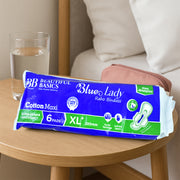 Beautiful Basics Blue Lady Sanitary Pads Xl 280mm (6 Pc) thumbnail 4