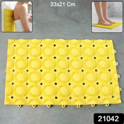 Multipurpose Anti-slip Bathroom Massage Mat With Suction Cups (33  21 Cm) thumbnail 7