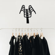 Double-row Metal Cupholder Rack Multi-purpose Iron Hanger With 6 Hooks (1 Pc) thumbnail 1