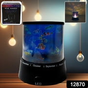 Led Projector Night Light Amazing Lamp 3 Battery Operated Lamps Rotation With The Music Function Master For Kids Bedroom Home Decoration Nightromantic Gift (Battery Not Included  1 Pc) thumbnail 6
