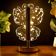 Luxury Golden Crystal Led Table Lamp (1 Pc) thumbnail 5