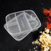 Plastic 5- Compartment Excellent Container Reusable Lunch Box (1 Pc) thumbnail 1