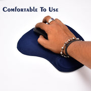 6161a Wrist S Mouse Pad Used For Mouse While Using Computer. thumbnail 6