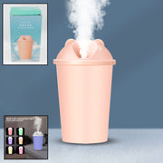 Cute Bear Shape Usb Humidifiers Cup (1 Pc  Multicolor Light) thumbnail 1