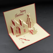 3d Paper Wish Card High Quality Paper Card All Design Card Good Wishing Card  (Birthday  Valentine  Love  Christmas Card) (1pc ) thumbnail 1
