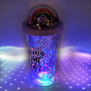 6883 Sipper Bottle With Straw Led Glow Light  For Kidstumbler With Strawvacuum Flasksipper Plastic Tumblersipper Bottle With Straw (Pack Of 1) thumbnail 1