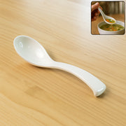 Plastic Soup Spoon  Deep Bowl (1 Pc  White) thumbnail 1