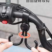 8742 Multi-purpose Strong Pushchair Hook Clip Baby Carriage Hook 360degree Rotating Black Stroller Clip For Hanging Bag Baby Carriage Hook For Cars Wheelchairs Walking Aids Bicycles Shopping Trolley Bicycles (1 Pc) thumbnail 4