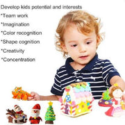 1917 Non-toxic Creative 30 Dough Clay 5 Different Colors (Pack Of 6 Pcs) thumbnail 4