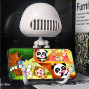 Rechargeable Handheld Mini Projector Fan (1 Pc) thumbnail 5